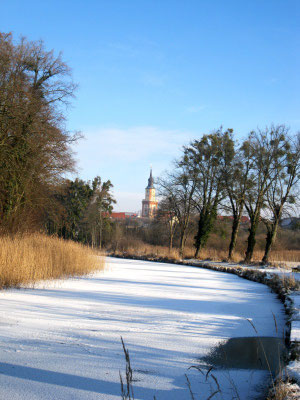 Templiner Kanal Winter 2016.