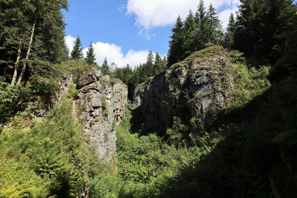 Blick in die Wolfspinge bei Platten