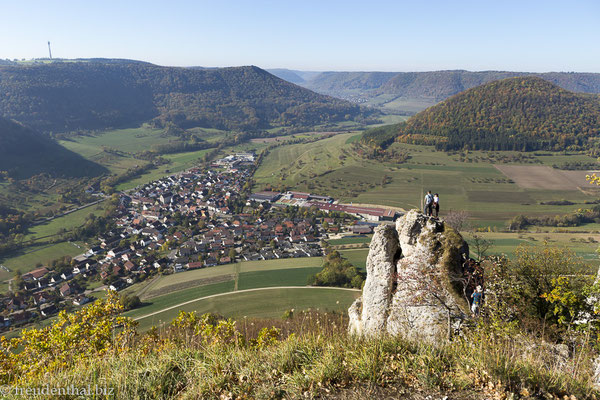 Felskanzel nahe der Hausener Wand