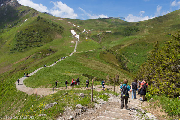 Wanderweg am Fellhorn