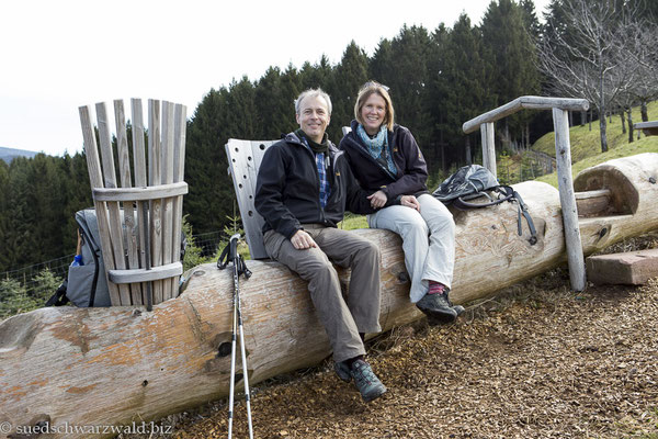 Rastmöglichkeit auf dem Harmersbacher Vesperweg