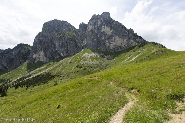 Wanderweg unterhalb des Aggenstein