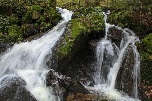 Wasserfall bei der Ruine Wieladingen