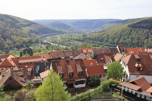 Aussicht von der Feste Dilsberg