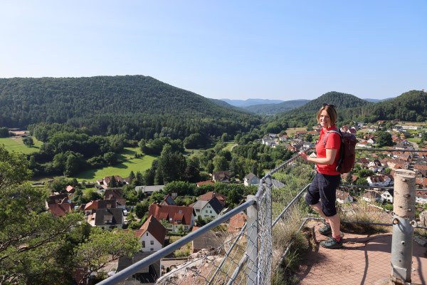 Felskanzel am Hahnenfels-Steig