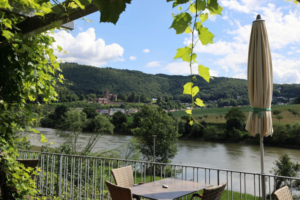 Ausblick beim Café Vierburgeneck