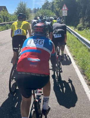 Anstieg zum Schloss Eberstein