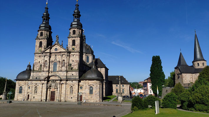 Dom St. Salvador zu Fulda mit Michaelskirche