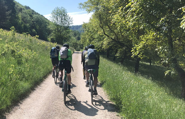 Oberhalb von Dettingen an der Erms