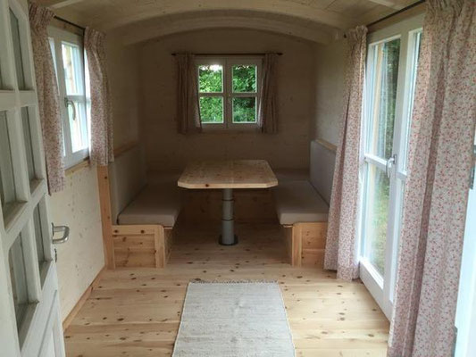 Leben Im Bauwagen Mit Unserem Wohn Bauwagen Holzbau Pletz