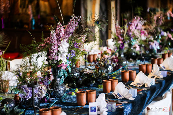 #Hochzeitsdeko einer besonders kreativen Floristin | (c) die Schnappschützen