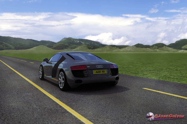 Audi R8 3D