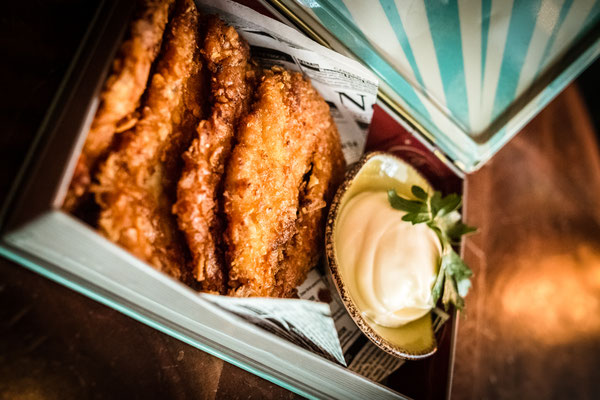 Cafe Leonardo© - "Stripes Crispy Chicken" als einen guten und kleinen Snack zwischendurch