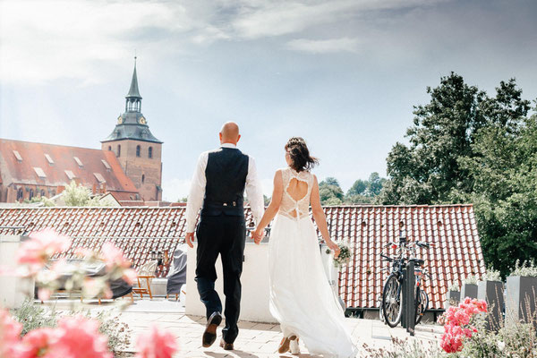 Hochzeitsfotografie am Wyndberghotel in Lüneburg