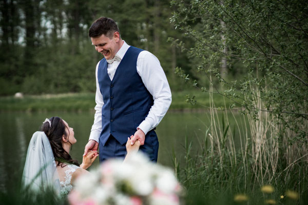 Brautpaarshooting Hochzeitsfotograf Marschacht