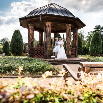 Pavillon im Volkspark