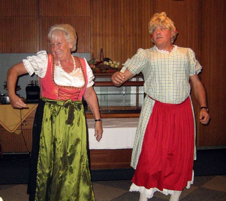 Christa und Hans in Hochform