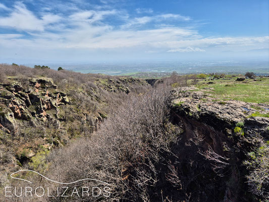 Aragaz mountain slopes