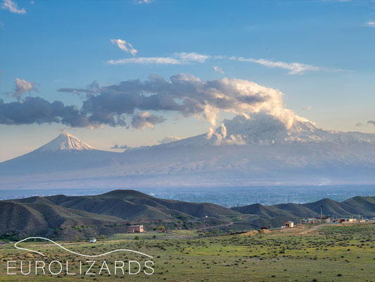 View to big and small Ararat