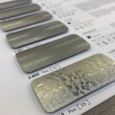 Jalousien aus Aluminium mit interessanten Strukturen