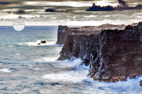 Bild: "Abenddramatik", Volcano Nationalpark, Hawaii