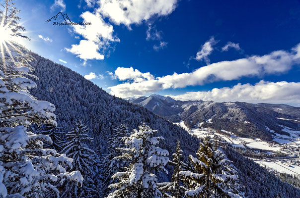 Bild: "Hinauf auf den Wallberg", Wallbergbahn, Rottach-Egern