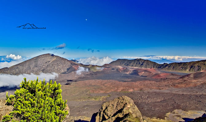 Bild: "Leleiwi Overlook Kraterlandschaft", Haleakala, Maui