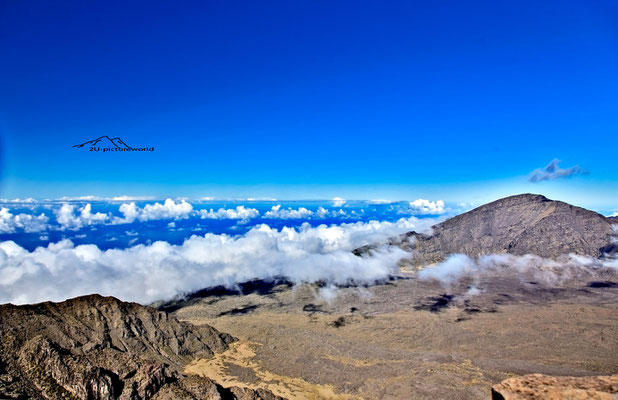 Bild: "Wolkenband", Haleakala cinder cones, Maui