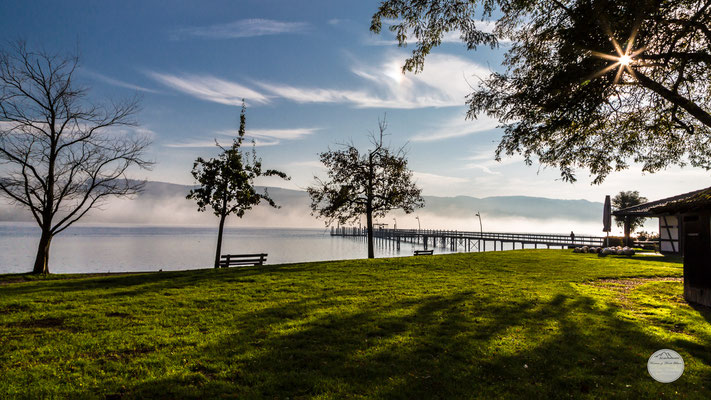 Bild:  Bodensee bei Hemmenhofen Deutschland, "Herbstidylle", www.2u-pictureworld.de