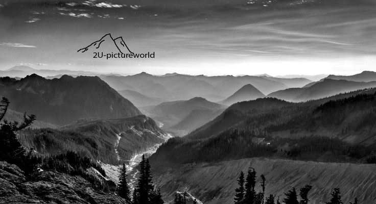 Bild: Mount Rainier Nationalpark, Abenddunst