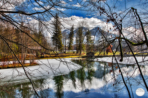 Bild: Lenggries, Bavaria Germany, "Lenggries last winter days", www.2u-pictureworld.de