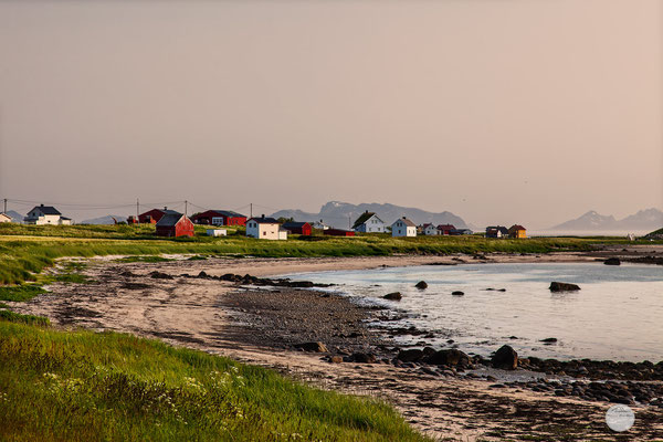 Bild: Sortland, Steine, Vesteralen, "Steine im Abendlicht", www.2u-pictureworld.de