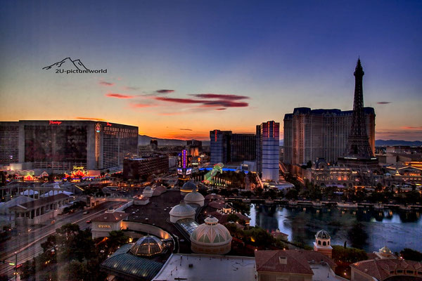 Bild: "Fensterblick", Bellagio, Las Vegas, www.2u-pictureworld.de