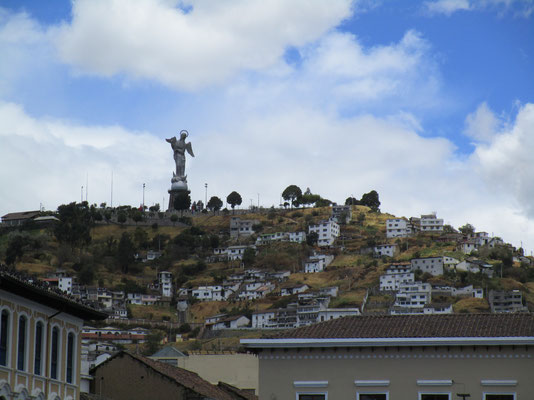 Panecillo- der Hausberg Quito's