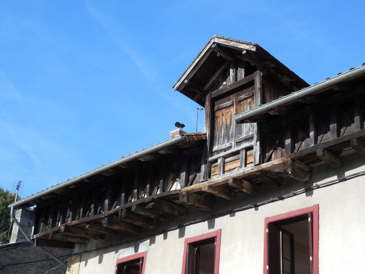 Autre exemple de grenier à claire-voie - Avenue Jules Fraisseix - Eymoutiers