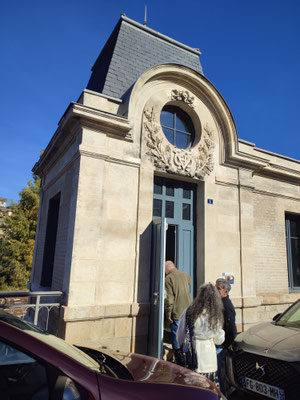 Les visiteurs ont pu découvrir l'intérieur de la gare de tramway !