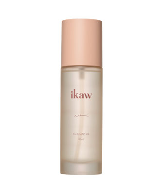 ikaw skincare oil big bottle スキンケアオイル ビッグボトル 税込 ¥12,100 ( 税抜 ¥11,000) / 123ml  リピーター支持 No.1 の大容量タイプ。顔・ボディ・ヘアまで 広がる使い方で、ikaw オイルをたっぷり堪能したい方に。