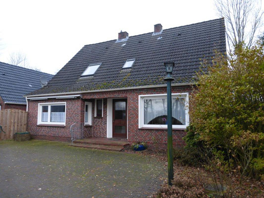 Blick auf den Eingang zur Ferienwohnung im Obergeschoss