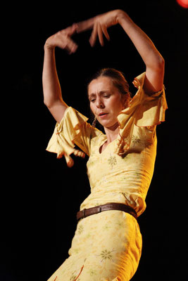 Flamenco live-Tänzerin Carmen del Salado