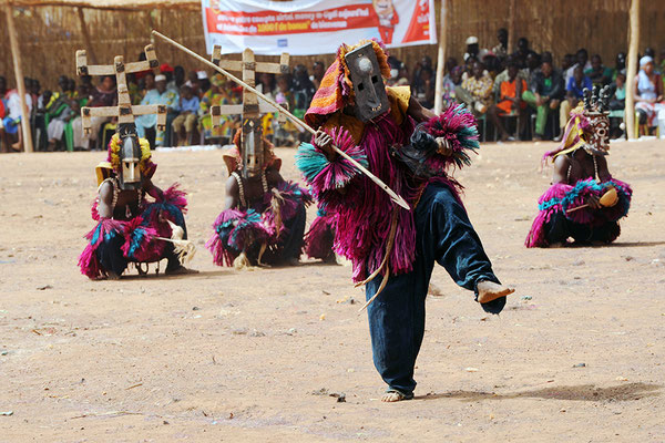 Masque vieux Albarga (Mali-Pays Dogon)