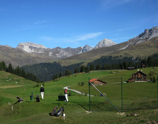 Golfplatz Arosa - so hoch dass nur die Sommersaison gut ist!