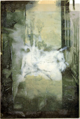 Das ist nicht der Tunnel, 2000, 14-Farb, 40 x 60 cm, Unikat