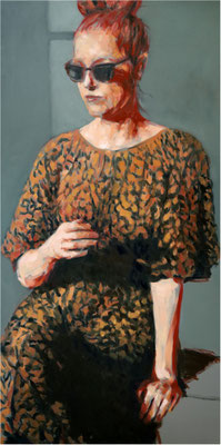 Bine, Öl auf Leinwand, 2021, 60 x 120 cm