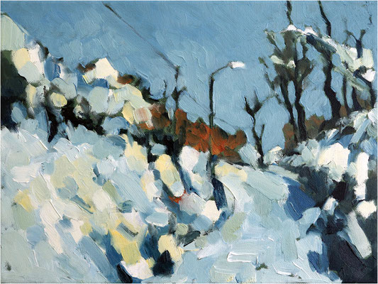 Galgenberg, Öl auf Leinwand, 2024, 40 x 30 cm