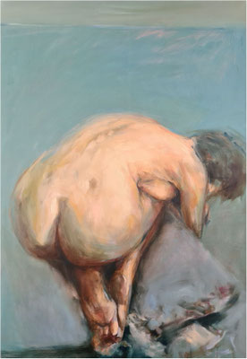 Spiegelbild, Öl auf Leinwand, 2022, 70 x 100 cm