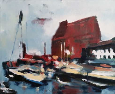 Stralsund, Öl auf Leinwand, 2016, 60 x 50 cm