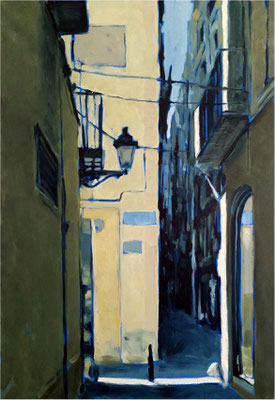 Barcelona 2, Öl auf Leinwand, 2018, 70 x 100 cm