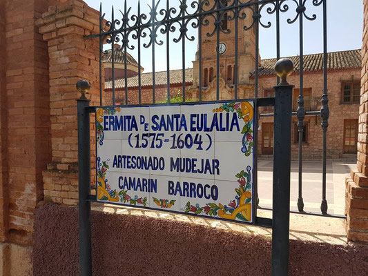 Zugang Kloster Santa Eulalia