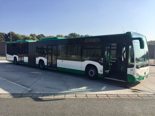 10.10.2018 b, Mercedes-Benz Citaro G, Kirchheim-Bolanden - Hirschberg, Fahrdienst Hirschberg