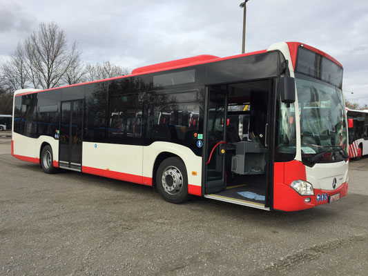 12.02.2019 b, Mercedes-Benz Citaro G, Mannheim - Trier